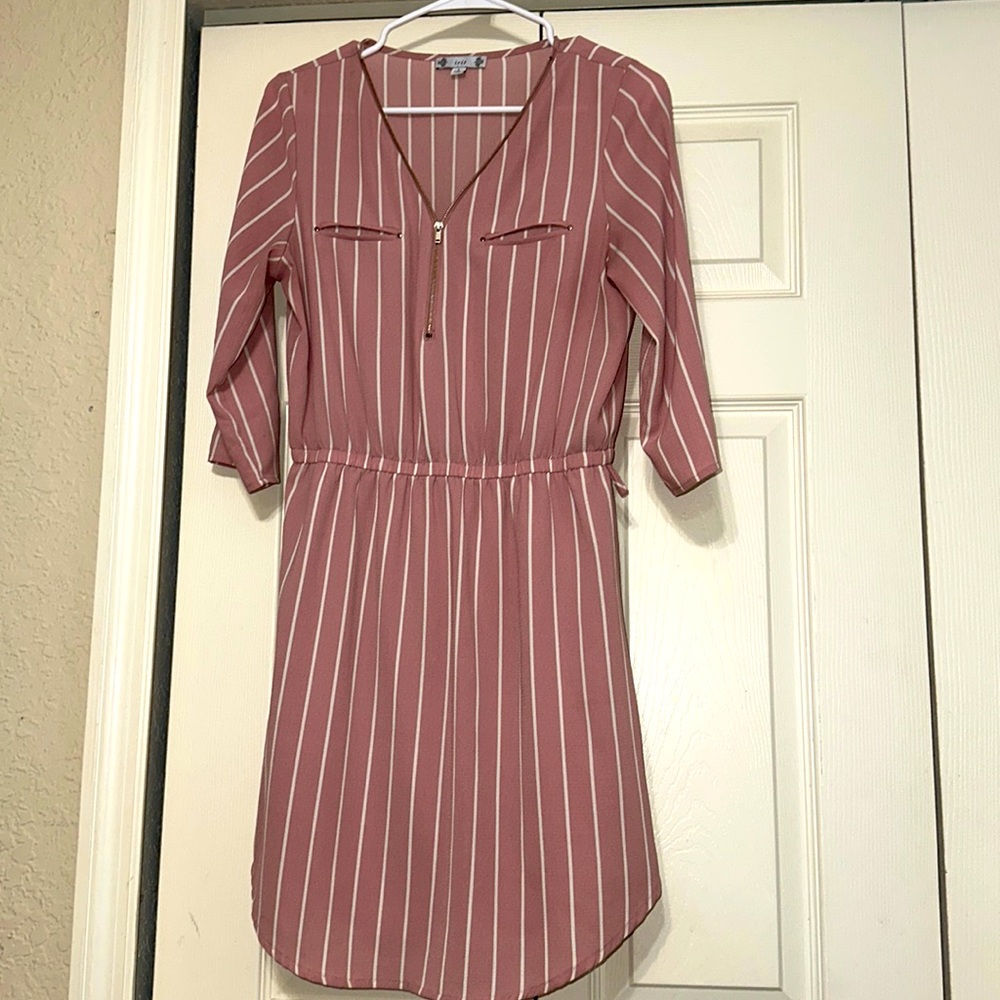Women’s Pink Striped Dress